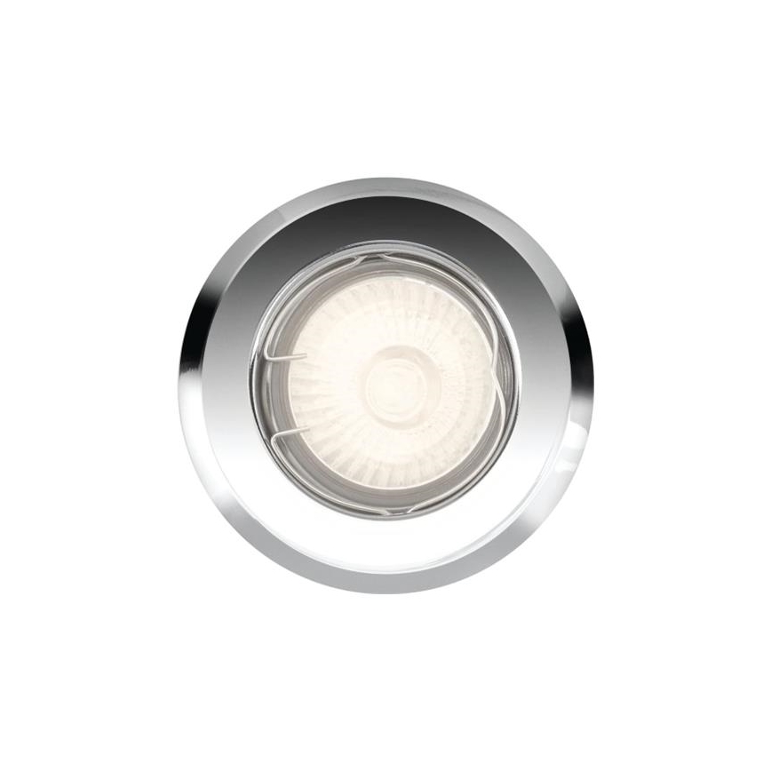 Philips - Vgradna svetilka 1xGU10/50W/230V sijajni krom