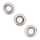Philips 59243/17/E7 - SET 3x Vgradna svetilka 1xGU10/50W/230V