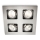 Philips 59304/17/16 - LED Kopalniška vgradna svetilka ARTEMIS 4xLED/4W