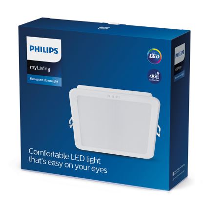 Philips - vgradna stropna LED svetilka LED/17W/230V 3000K