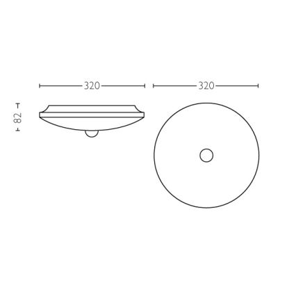 Philips - LED Stropna svetilka s senzorjem 1xLED/16W/230V 2700K