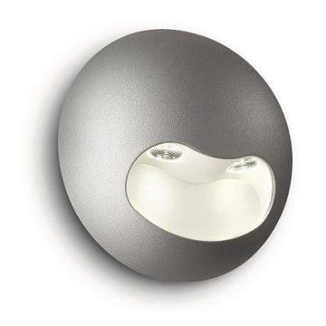 Philips 69085/87/16 - LED Stenska svetilka MYLIVING MILIO 2xLED/2,5W/230V
