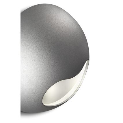 Philips 69085/87/16 - LED Stenska svetilka MYLIVING MILIO 2xLED/2,5W/230V