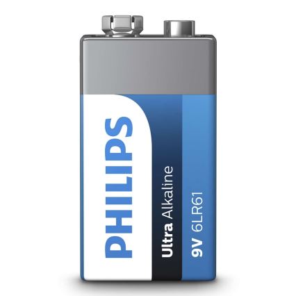 Philips 6LR61E1B/10 - Alkalna baterija 6LR61 ULTRA ALKALINE 9V