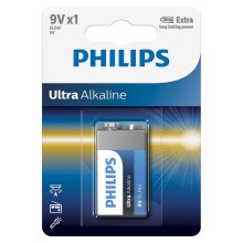 Philips 6LR61E1B/10 - Alkalna baterija 6LR61 ULTRA ALKALINE 9V