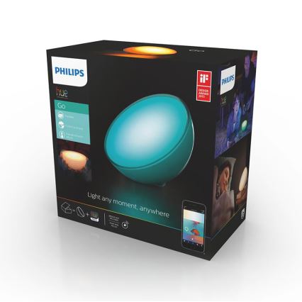Philips 71460/60/PH - Zatemnitvena namizna svetilka HUE GO 1xLED/6W/RGB