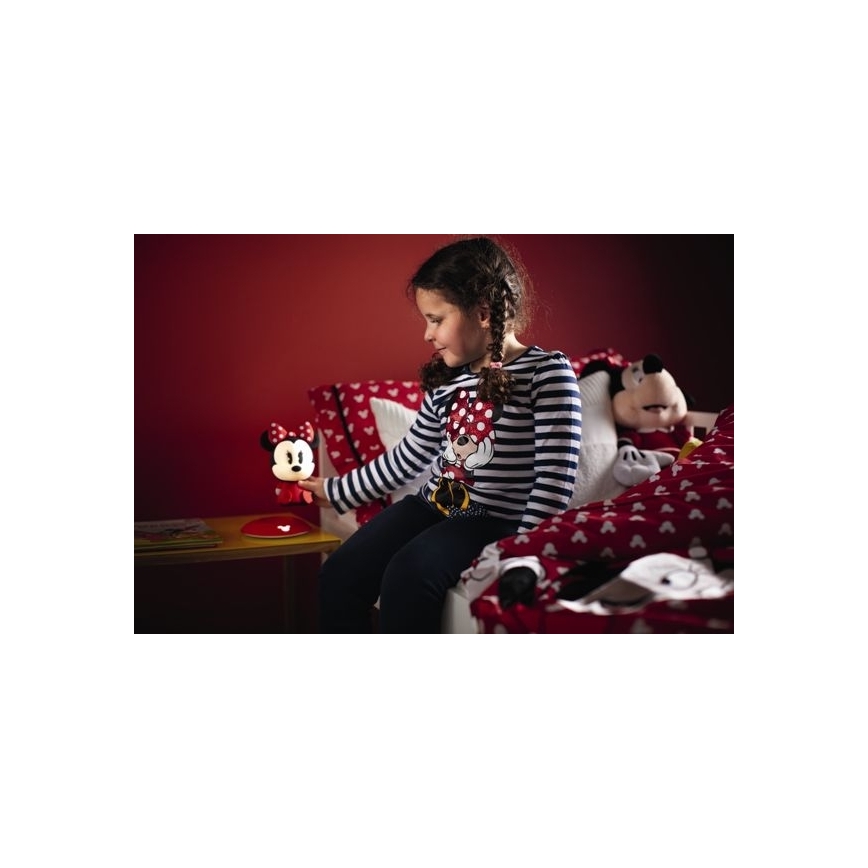 Philips 71710/31/16 -  otroška svetilka DISNEY SOFTPAL MINNIE LED/1W/230V