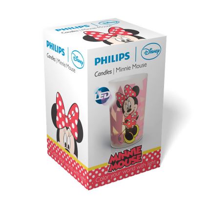 Philips 71711/31/16 - LED Namizna svetilka CANDLES DISNEY MINNIE MOUSE LED/0,125W