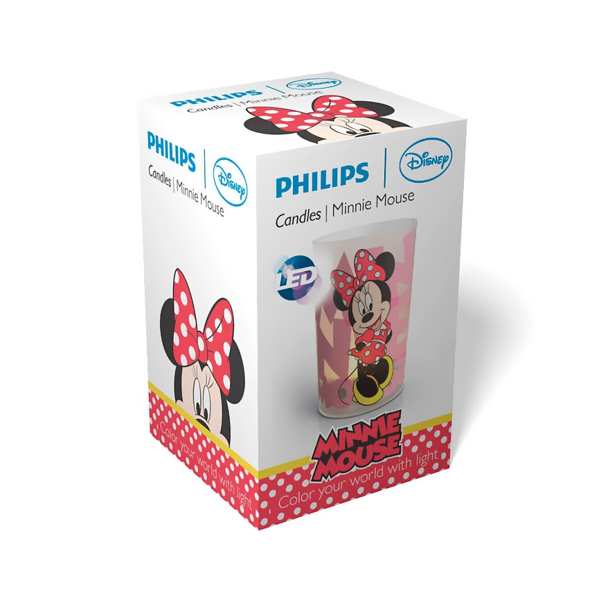 Philips 71711/31/16 - LED Namizna svetilka CANDLES DISNEY MINNIE MOUSE LED/0,125W