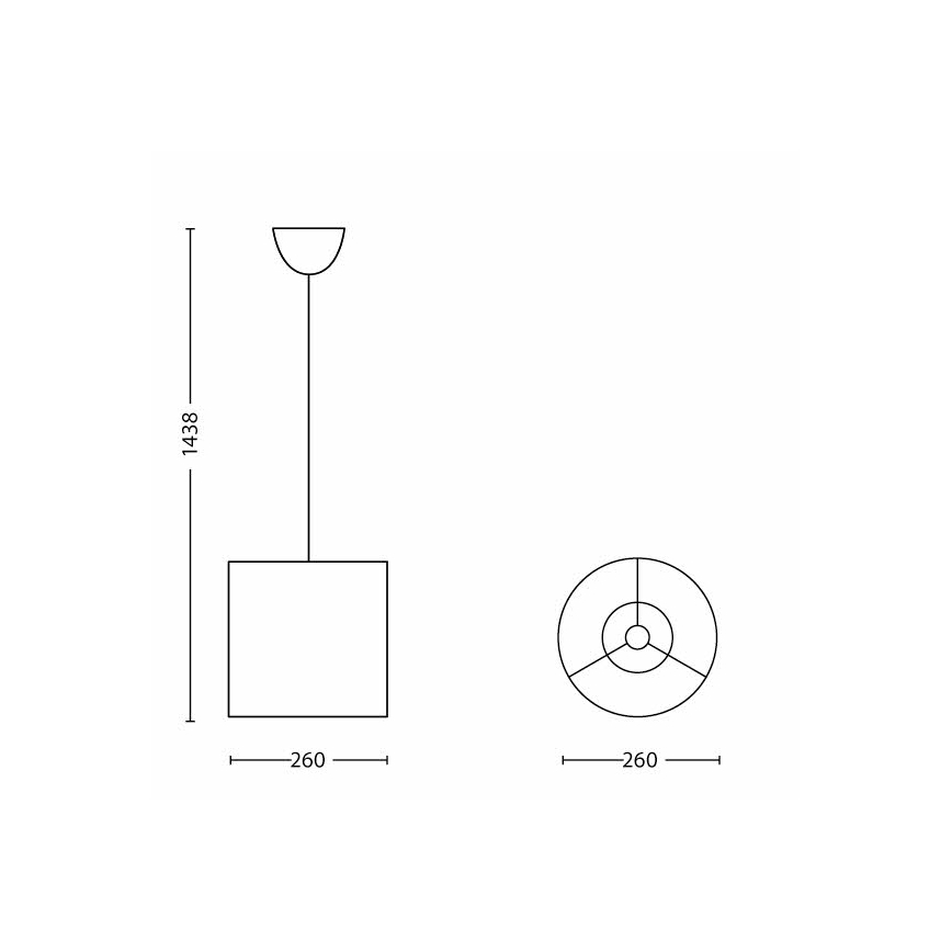 Philips 71751/30/P0 - Otroški lestenec STAR WARS 1xE27/23W/230V