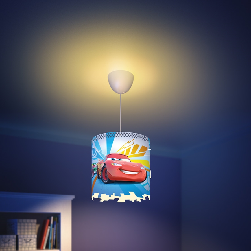 Philips 71751/32/16 - Otroška obesna svetilka DISNEY CARS 1xE27/23W/230V