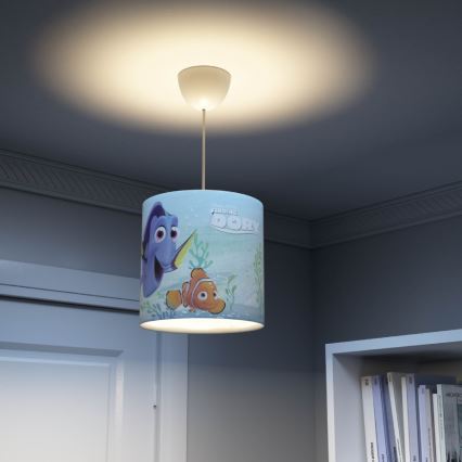 Philips 71751/90/26 - Senčnik za otroški lestenec DISNEY FINDING DORY E27 pr. 26 cm
