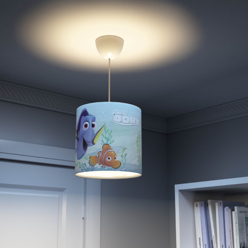 Philips 71751/90/26 - Senčnik za otroški lestenec DISNEY FINDING DORY E27 pr. 26 cm