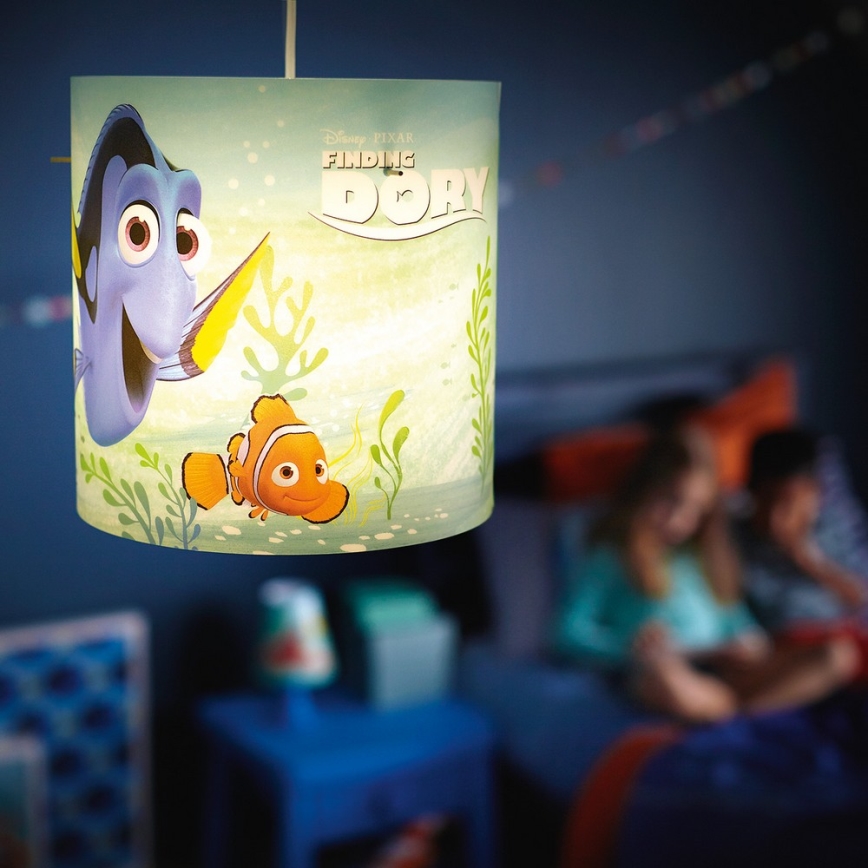 Philips 71751/90/26 - Senčnik za otroški lestenec DISNEY FINDING DORY E27 pr. 26 cm