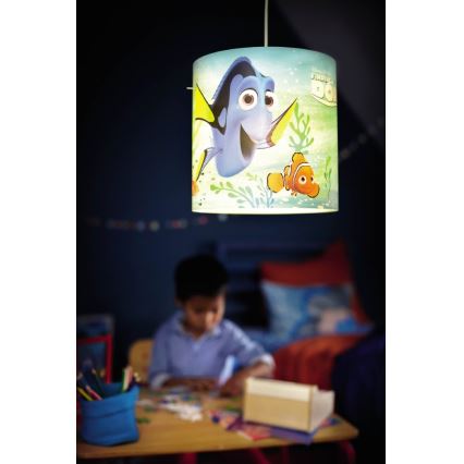 Philips 71751/90/26 - Senčnik za otroški lestenec DISNEY FINDING DORY E27 pr. 26 cm