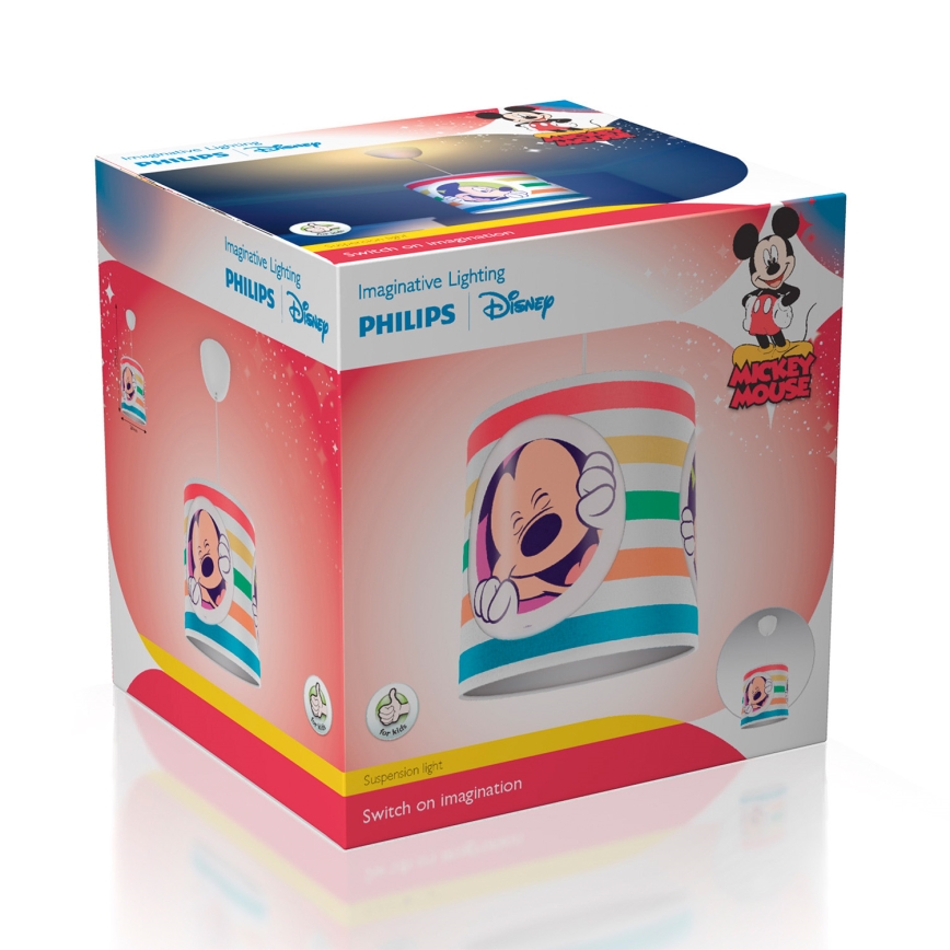 Philips 71752/30/16 - Otroški lestenec DISNEY MIKI MIŠKA 1xE27/23W/230V