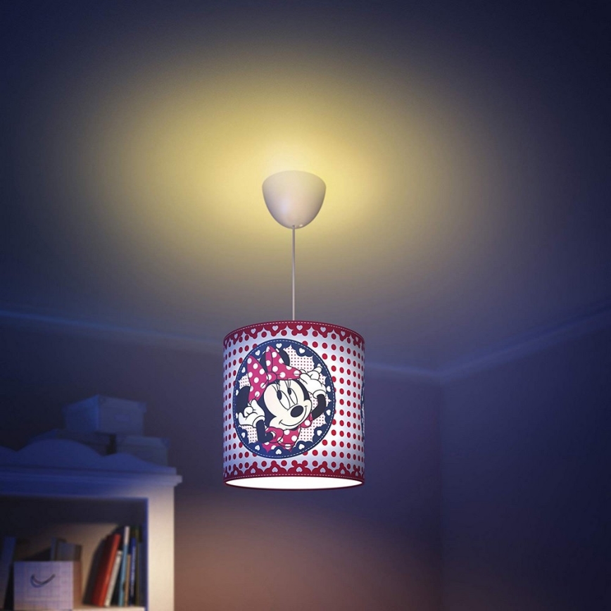 Philips 71752/31/26 - Otroški lestenec na vrvici DISNEY MINNIE 1xE27/60W/230V