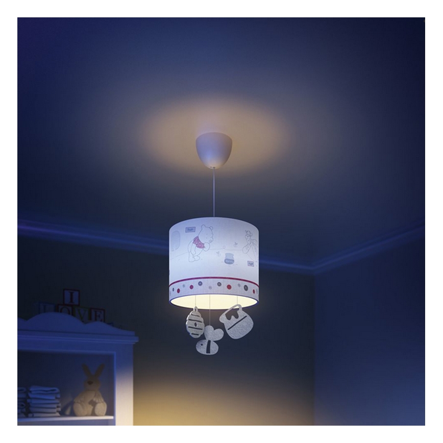 Philips 71753/34/16 - Otroški lestenec WINNIE THE POOH E27/23W/230V