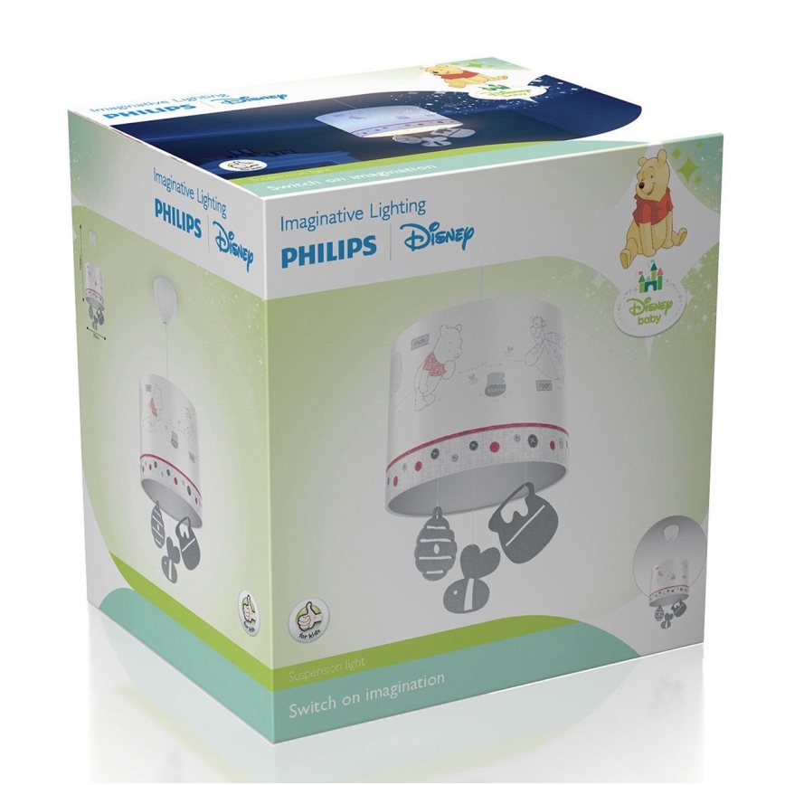 Philips 71753/34/16 - Otroški lestenec WINNIE THE POOH 1xE27/23W/230V