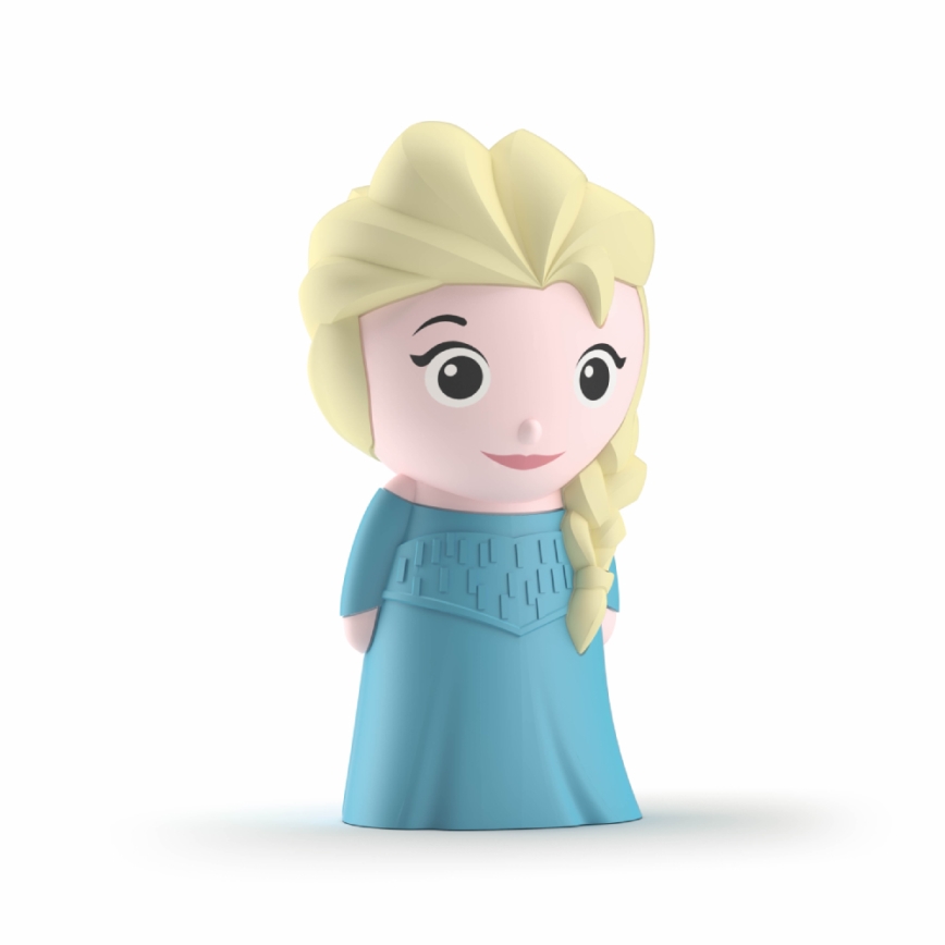 Philips 71768/03/16 - Otroška lučka DISNEY ELSA LED/2xAAA