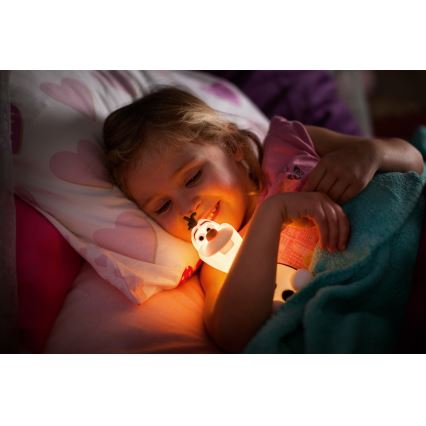 Philips 71768/08/16 - LED otroška svetilka FROZEN 1xLED/0,2W/2xAAA
