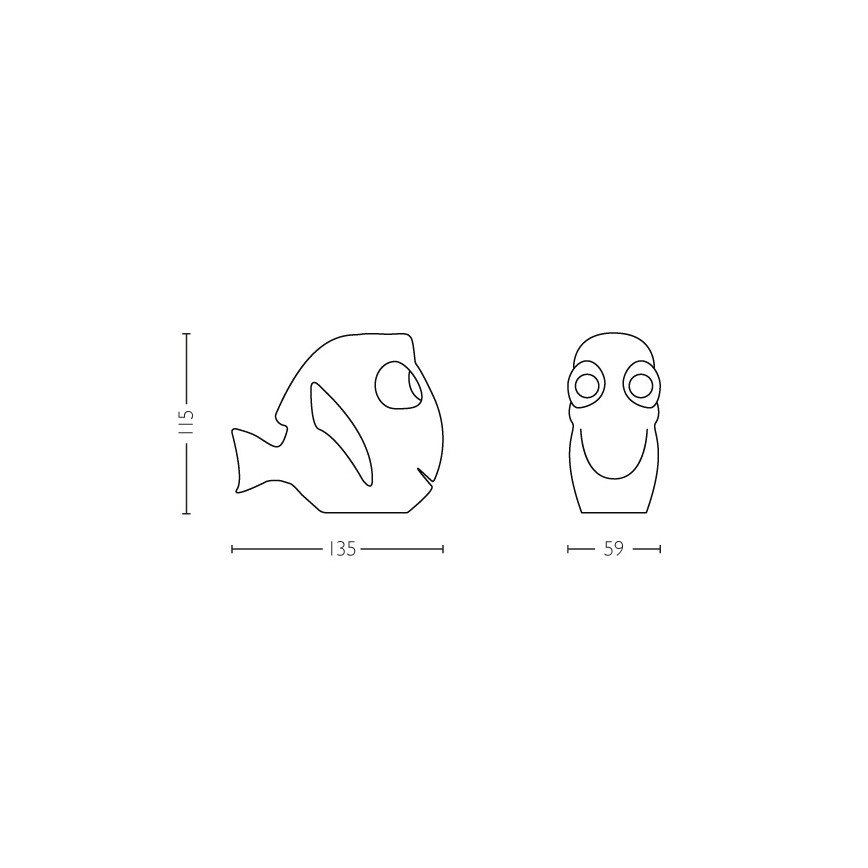 Philips 71768/90/16 - Otroška lučka LED/2xAAA