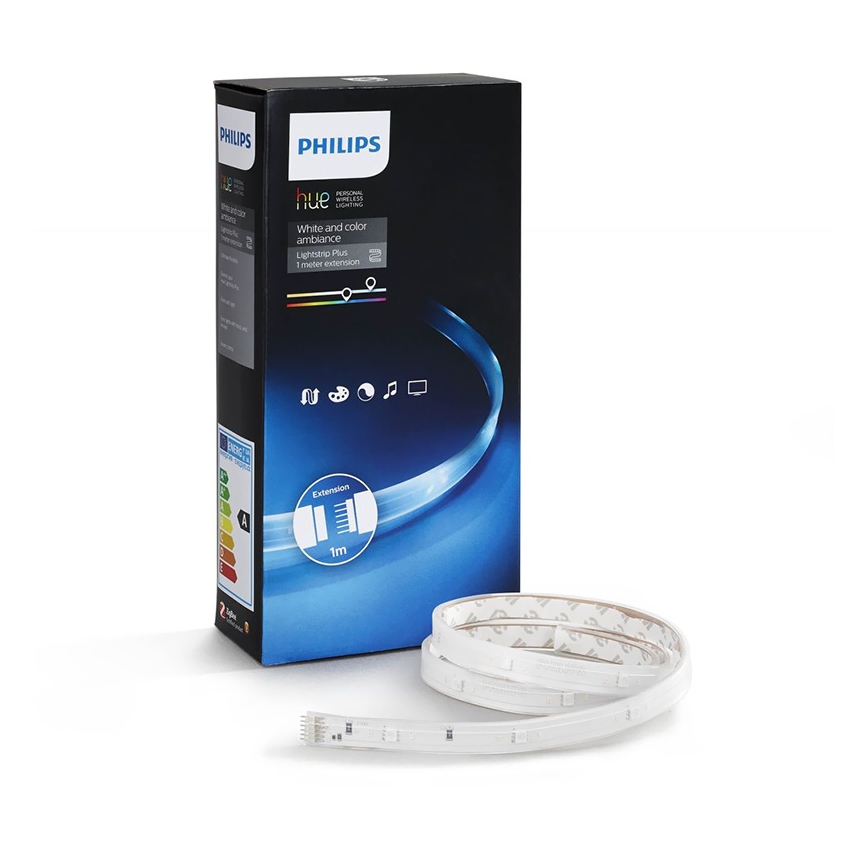 Philips - RGB LED Zatemnitveni trak Hue LIGHTSTRIP dodatek 1m