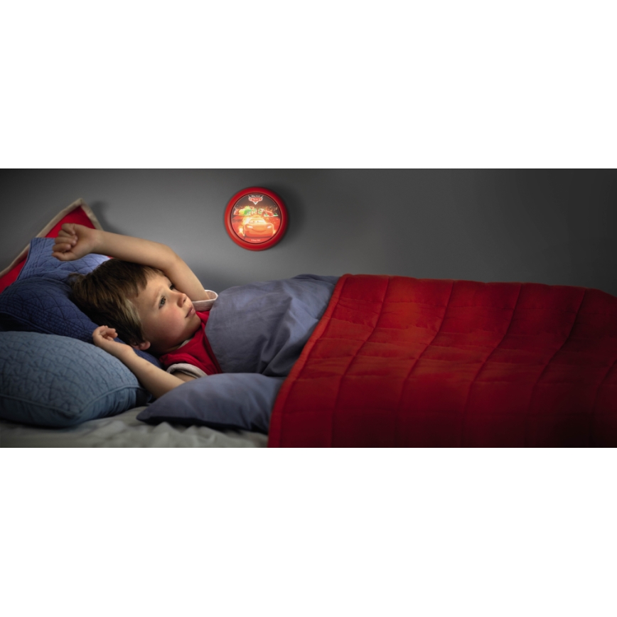 Philips 71924/32/16 - Otroška luč na dotik DISNEY CARS LED/0,3W/2xAAA