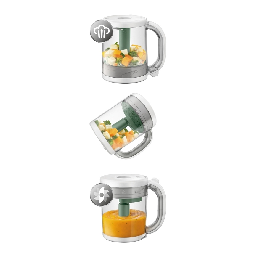 Philips Avent - Parni kuhalnik z mešalnikom 4v1