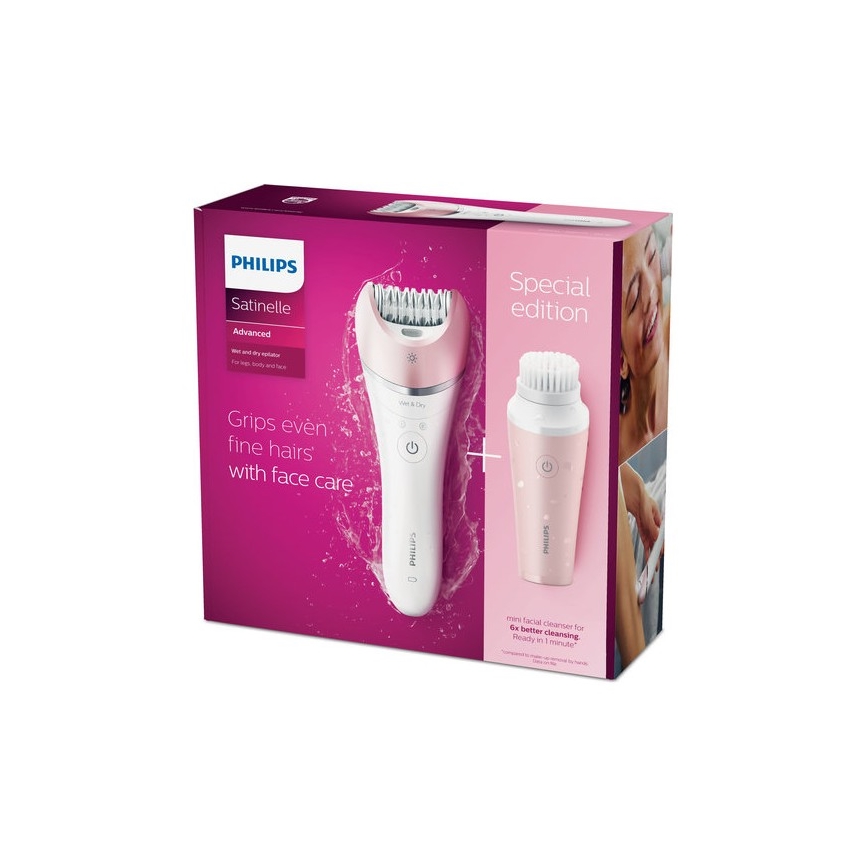 Philips BRP545/00 - Epilator Satinelle Advanced + čistilna krtačka