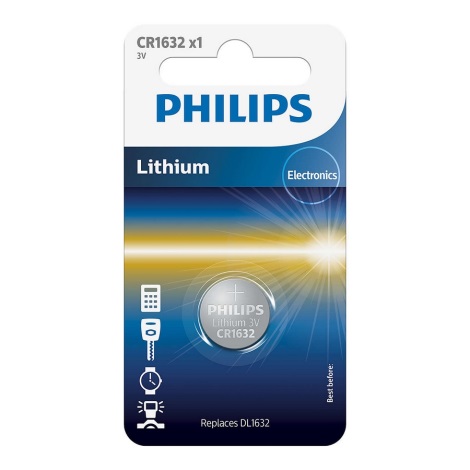 Philips CR1632/00B - Litijeva baterija gumbasta CR1632 MINICELLS 3V