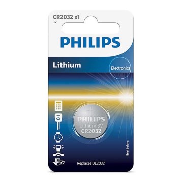 Philips CR2032/01B - Litijeva baterija gumbasta CR2032 MINICELLS 3V 240mAh