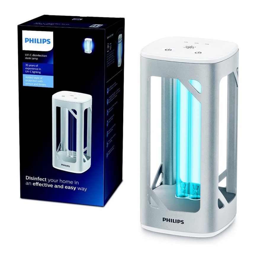 Philips - Dezinfekcijska germicidna svetilka s senzorjem UV-C/24W/230V