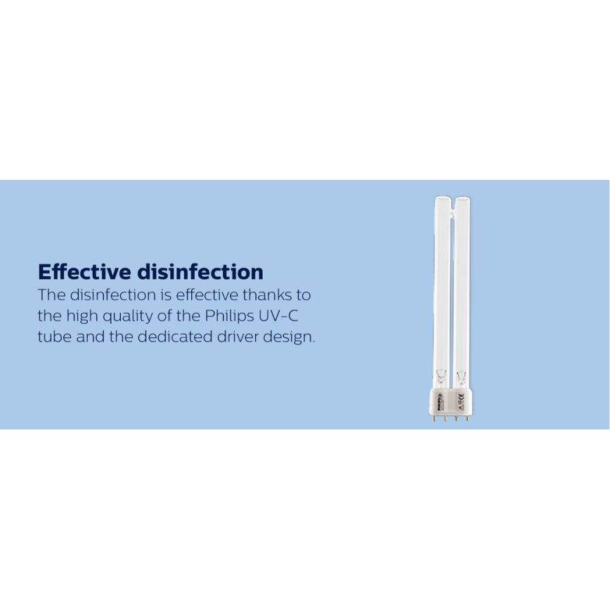 Philips - Dezinfekcijska germicidna svetilka s senzorjem UV-C/24W/230V