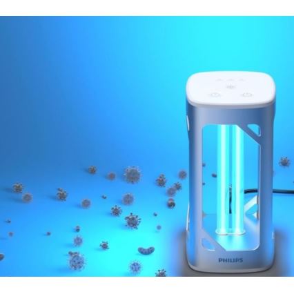 Philips - Dezinfekcijska germicidna svetilka s senzorjem UV-C/24W/230V