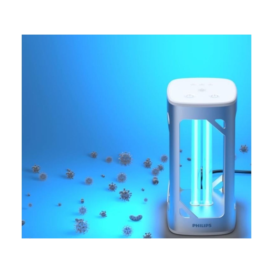 Philips - Dezinfekcijska germicidna svetilka s senzorjem UV-C/24W/230V