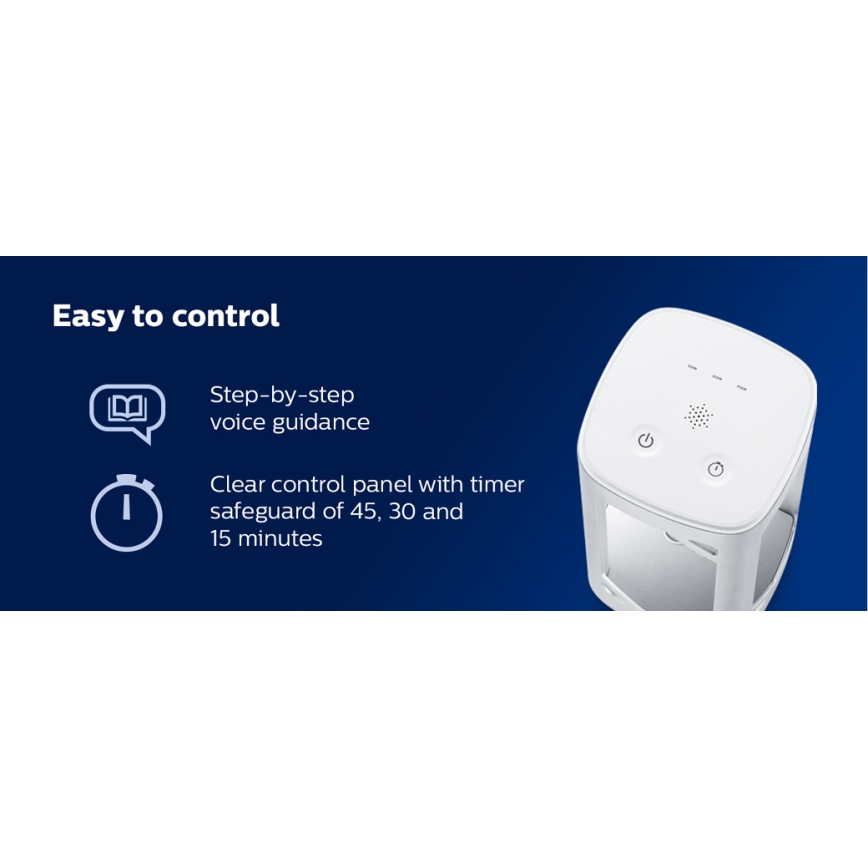 Philips - Dezinfekcijska germicidna svetilka s senzorjem UV-C/24W/230V