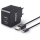 Philips DLP2307U/12 - Polnilni adapter 2xUSB/15,5W/230V + kabel micro USB 1m