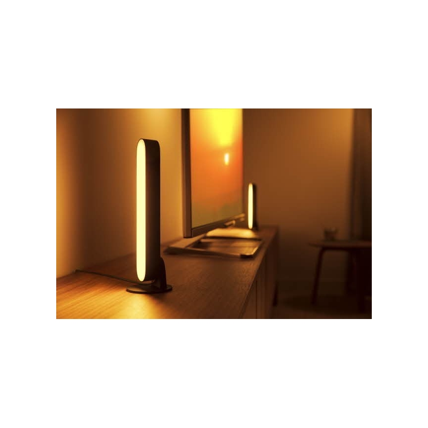 Philips 78203/30/E7 - LED RGB Zatemnitvena namizna svetilka HUE WHITE AND COLOR AMBIANCE LED/6W/230V