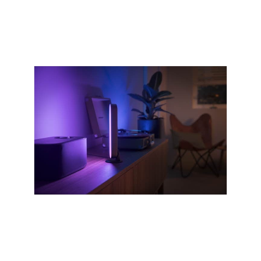 Philips 78203/30/E7 - LED RGB Zatemnitvena namizna svetilka HUE WHITE AND COLOR AMBIANCE LED/6W/230V