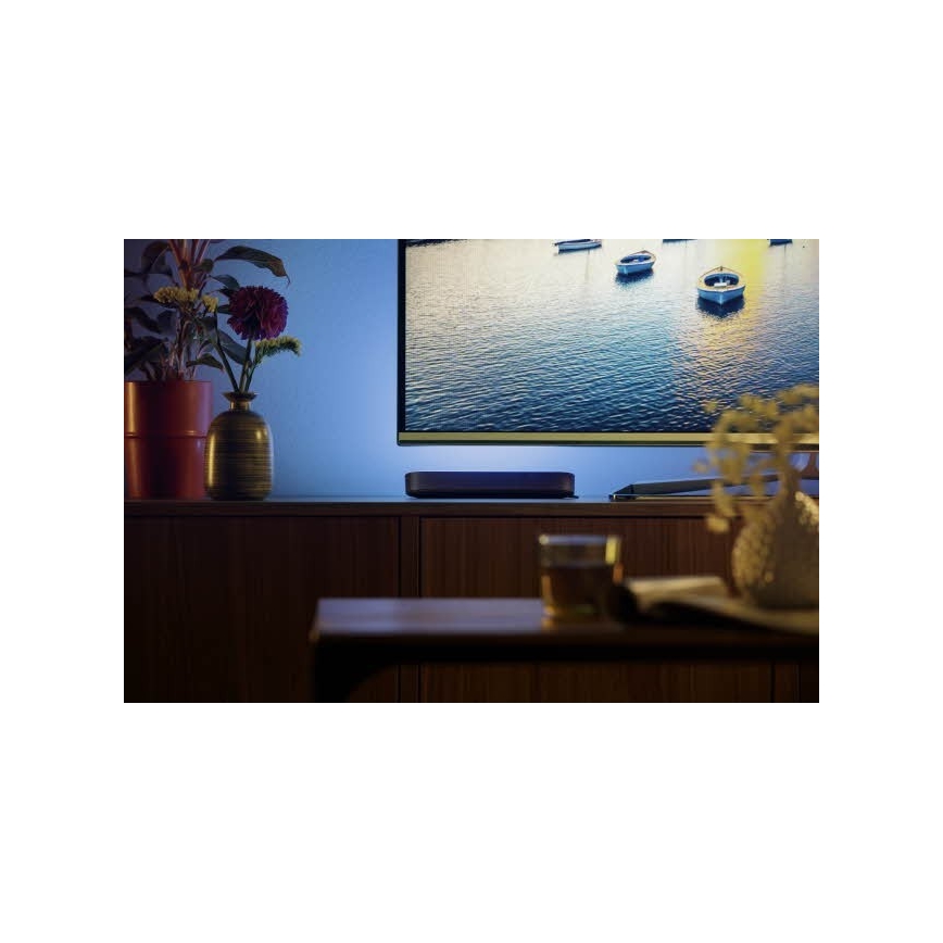 Philips 78203/30/E7 - LED RGB Zatemnitvena namizna svetilka HUE WHITE AND COLOR AMBIANCE LED/6W/230V
