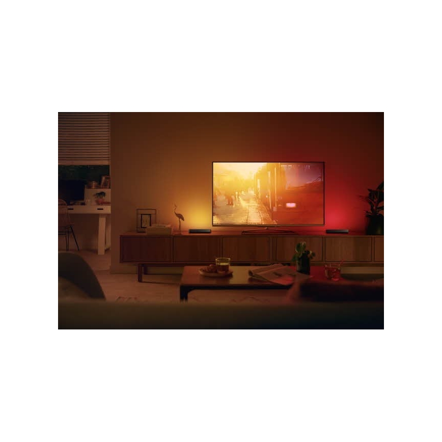 Philips 78203/30/E7 - LED RGB Zatemnitvena namizna svetilka HUE WHITE AND COLOR AMBIANCE LED/6W/230V