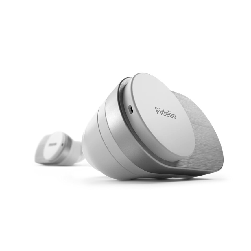 Philips Fidelio T1WT/00 - Brezžične slušalke IPX4 srebrne