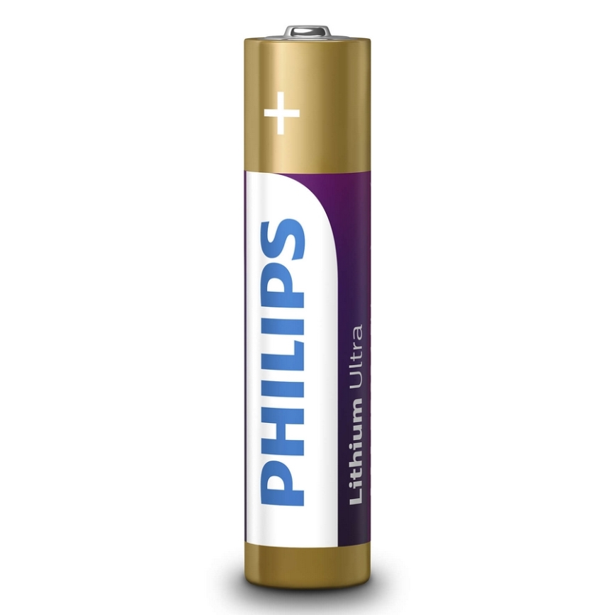 Philips FR03LB4A/10 - 4 kom Litijeva baterija AAA LITHIUM ULTRA 1,5V