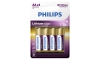 Philips FR6LB4A/10 - 4 kom Litijeva baterija AA LITHIUM ULTRA 1,5V