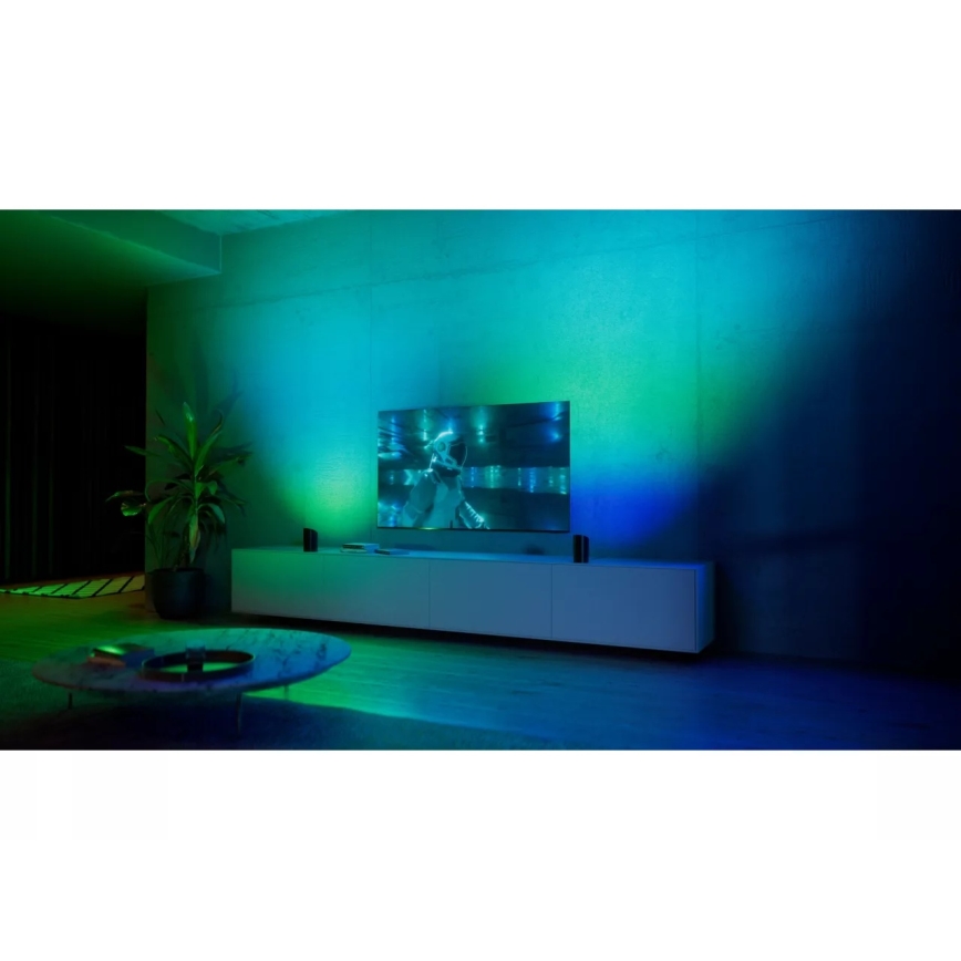 Philips - LED RGBW zatemnjiva projekcijska svetilka Hue PLAY LED/20W/230V 2000–6500K črna
