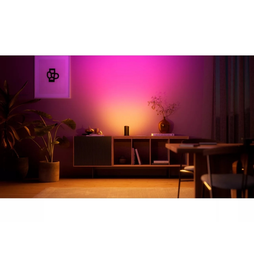 Philips - LED RGBW zatemnjiva projekcijska svetilka Hue PLAY LED/20W/230V 2000–6500K črna