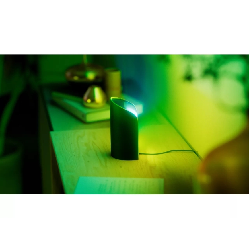 Philips - LED RGBW zatemnjiva projekcijska svetilka Hue PLAY LED/20W/230V 2000–6500K črna