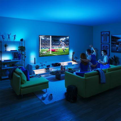 Philips - Komplet 2x zatemnljivih LED RGBIC svetil SMART GRADIENT LED/8W/230V 2700-6500K Wi-Fi