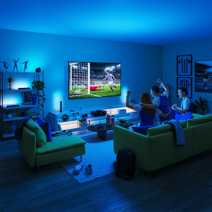 Philips - Komplet 2x zatemnljivih LED RGBIC svetil SMART GRADIENT LED/8W/230V 2700-6500K Wi-Fi